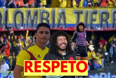 Giovanni Hernández elogió a René Higuita en Colombia con un emotivo mensaje.