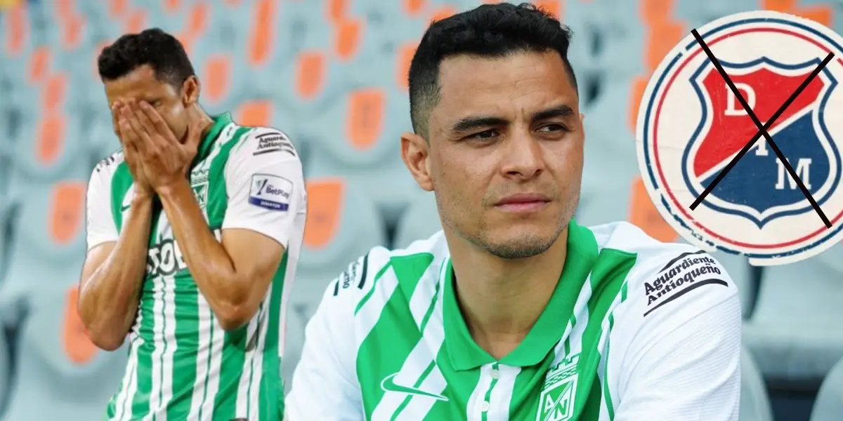 Giovanni Moreno fue borrado de Atlético Nacional de la peor forma y aún así se mantuvo leal al verde