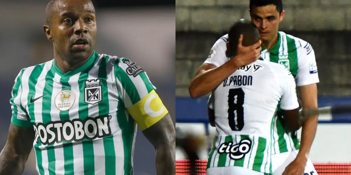 Giovanni Moreno le comunicó algo importante a Dorlan Pabón en la final contra el Deportes Tolima.