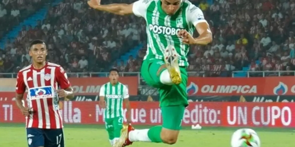 Giovanni Moreno logró un hito importante en su carrera con Atlético Nacional al enfrentarse al Junior FC.