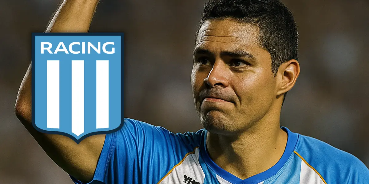 Giovanni Moreno y su recordado pasado en Racing Club, conoce el detrás de la historia Foto: Escudoteca y Creada con Chat GPT