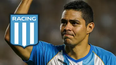 Giovanni Moreno y su recordado pasado en Racing Club, conoce el detrás de la historia Foto: Escudoteca y Creada con Chat GPT