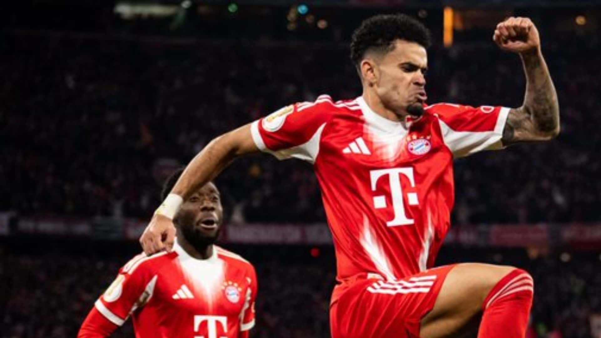 Gol de Luis Díaz vs RB Leipzig - X @FCBayern