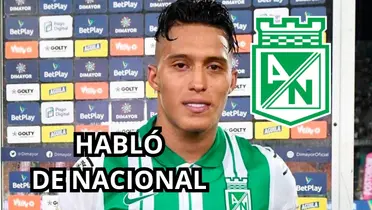 Gómez habló de Nacional. Foto de Gómez tomada de Kienyke.