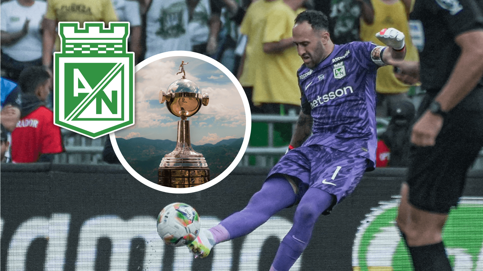¡Grave lío! Nacional en problemas antes de la Libertadores Foto: Nacionaloficial, Conmebol y Escudoteca