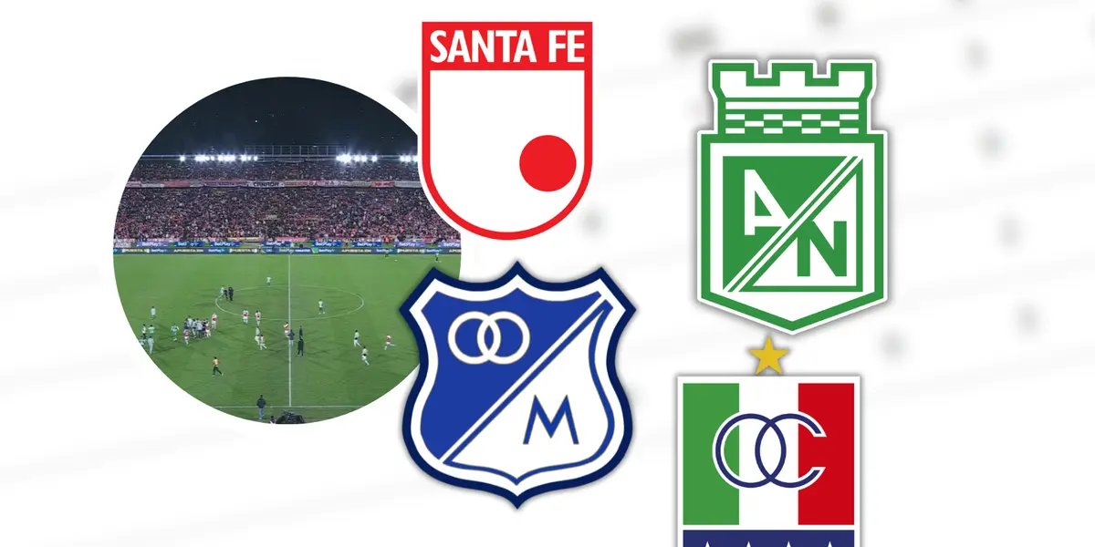 Grupo B abierto tras victoria de Nacional. Foto: Captura de Win Sports y Escudoteca