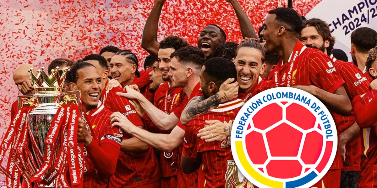 ¡Guiño del Liverpool a Colombia! ¿Figura de la Selección a la Premier? Foto: Escudoteca y LFC