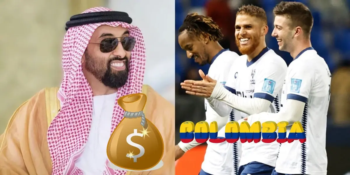 Gustavo Cuéllar tuvo un logro importante en Arabia Saudita y eso se traduce en ganar más dinero con los jeques árabes que son los dueños del equipo donde juega.