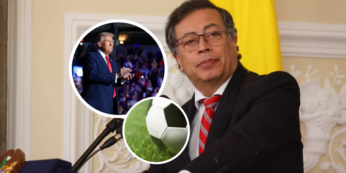 Gustavo Petro y Donald Trump Foto: Gustavo Petro y Donald Trump en redes sociales