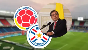 Gustavo Petro y una decisión que molesta a todos los hinchas de la Selección Foto: Gustavo Petro, Escudoteca y Junior fc