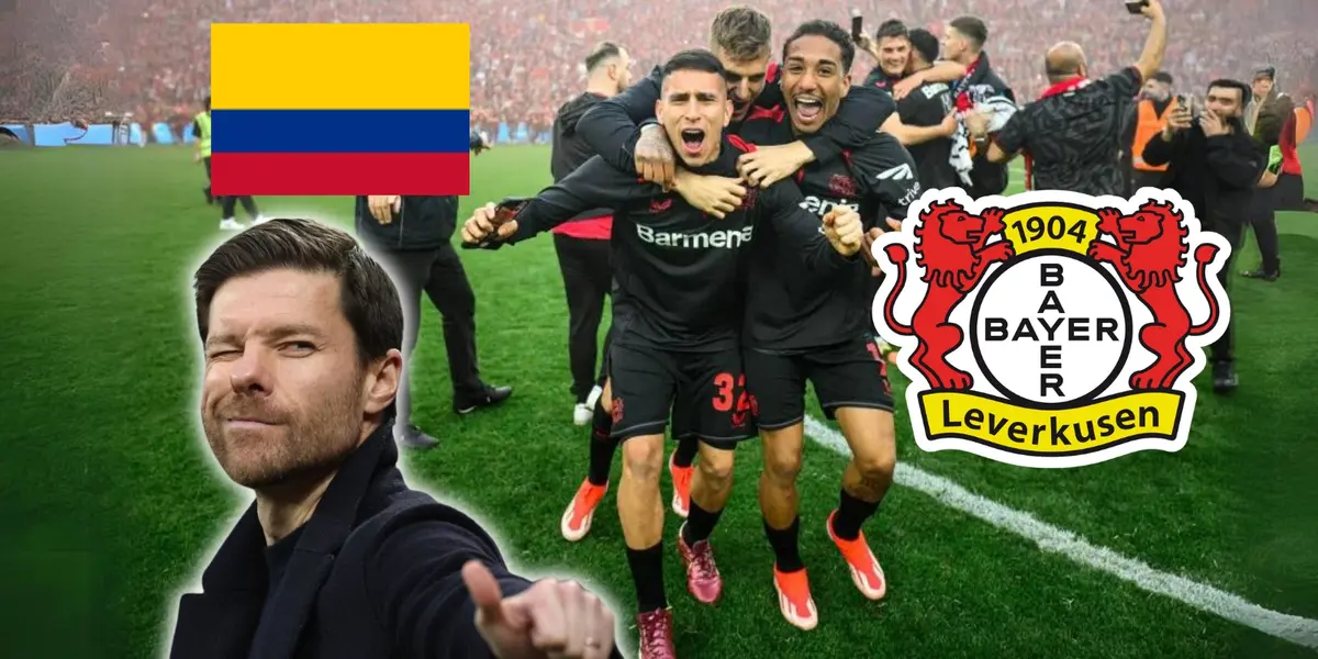 Gustavo Puerta jugador del Bayer Leverkusen de Alemania
