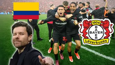 Gustavo Puerta jugador del Bayer Leverkusen de Alemania