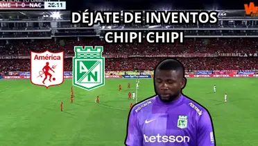 Harlen Castillo sumamente criticado en Atlético Nacional como portero.