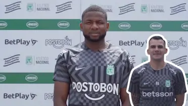 Harlen Castillo y Santiago Rojas porteros de Atlético Nacional. Foto tomada de El Futbolete y Teleantioquia.