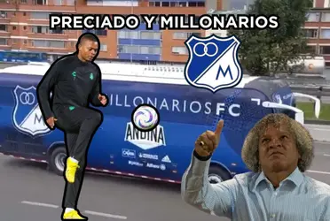 Harold Preciado sonó para Millonarios FC.