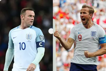 Harry Kane está cerca de superar una importante marca que estableció Wayne Rooney en la Selección Inglaterra.