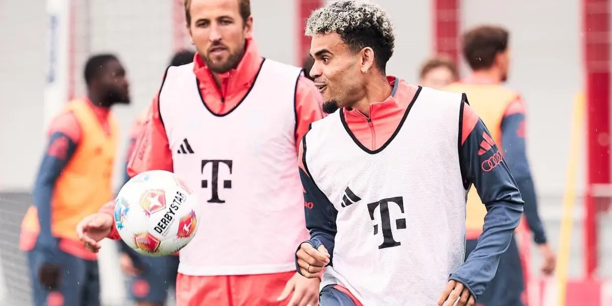 Harry Kane y su mensaje para Luis Díaz en las últimas horas Foto: FC Bayern