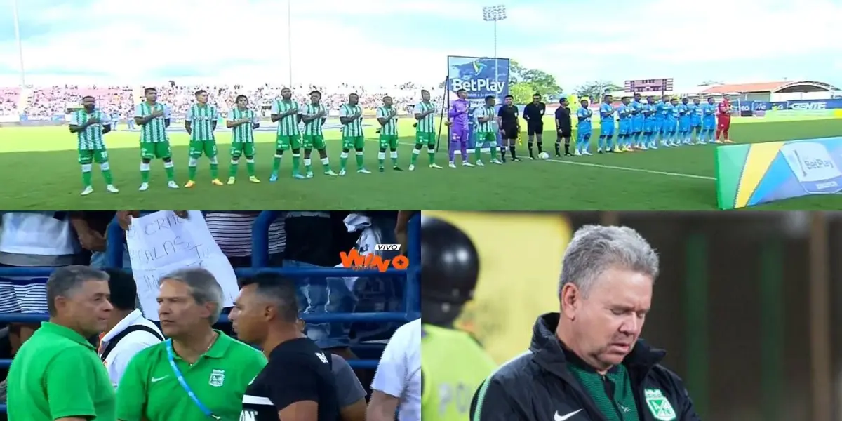 Hay dos jugadores de Atlético Nacional que no terminan de dar la talla en los últimos partidos y Pedro Sarmiento insiste con ellos en la titular según los hinchas.