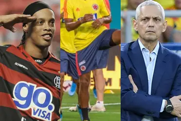 Hay un colombiano que la está rompiendo como Ronaldinho cuando jugaba en el Brasileirao, se trata de Jaminton Campaz; hizo una joya de gol. 