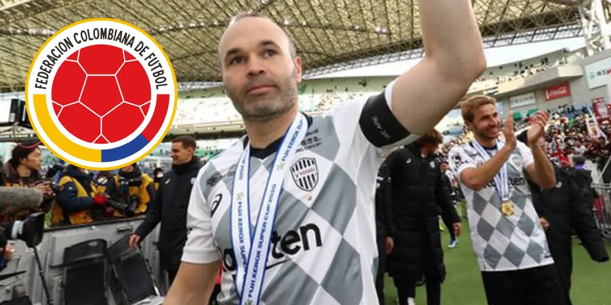 Hay un colombiano que podría dar un salto importante y juntarse con Andrés Iniesta. Mira de quién se trata