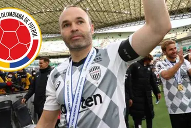 Hay un colombiano que podría dar un salto importante y juntarse con Andrés Iniesta. Mira de quién se trata