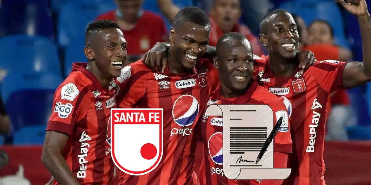 Hay un nuevo jale en Independiente Santa Fe para la temporada 2024. FOTO: Antena 2