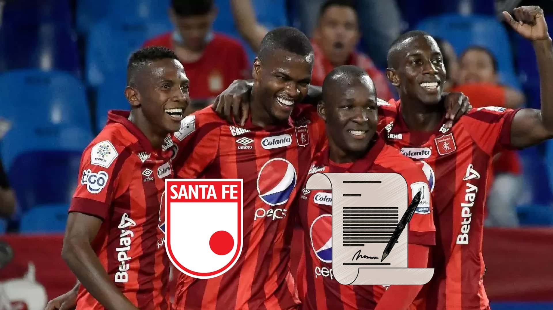 Hay un nuevo jale en Independiente Santa Fe para la temporada 2024. FOTO: Antena 2