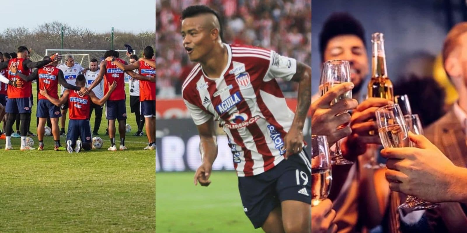Hay varios jugadores señalados de fiesteros junto a El Chino Sandoval en el Junior FC, este hehco ha sido catalogado como una vergüenza.