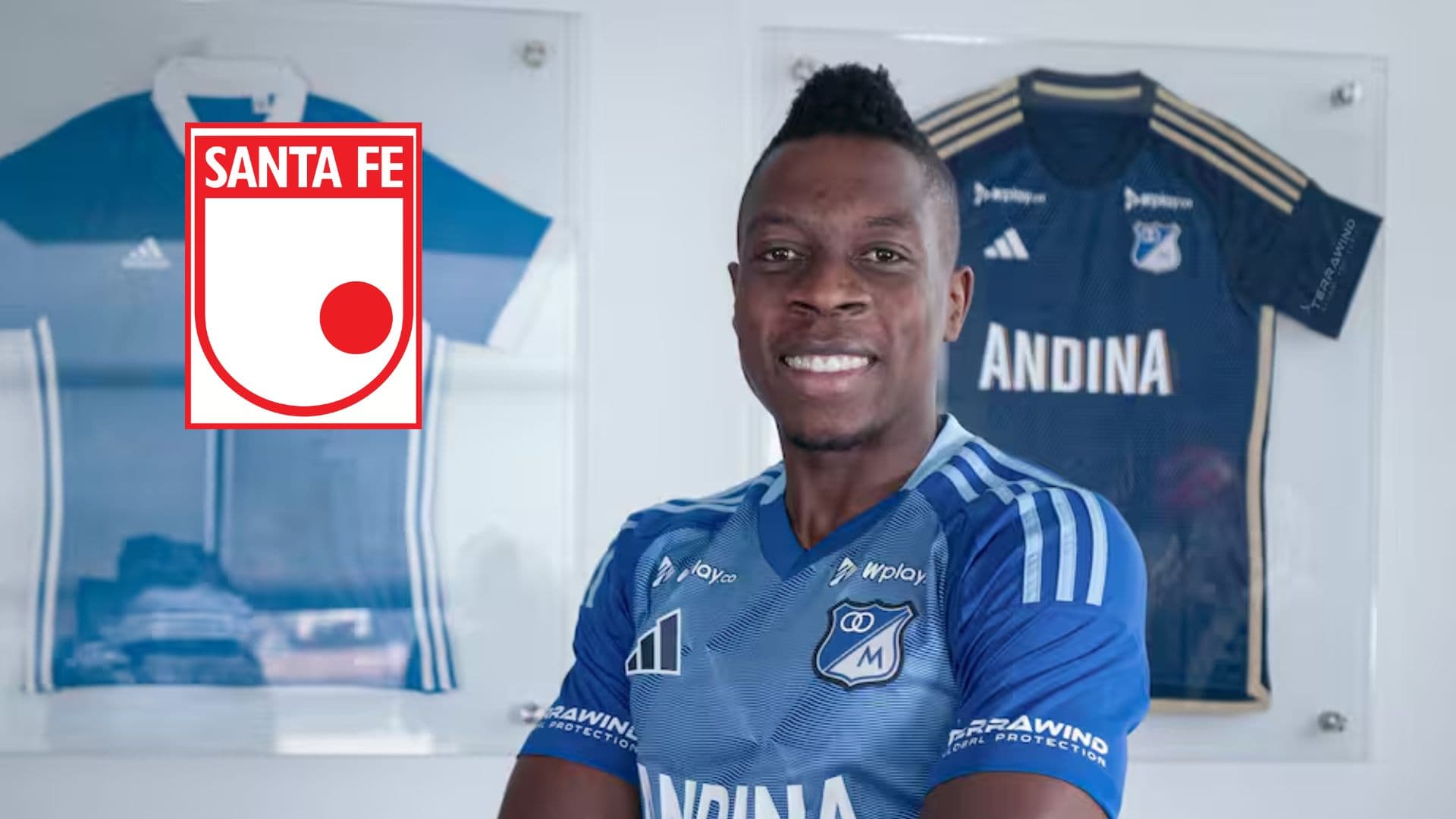 Helibelton Palacios jugará en Santa Fe para 2026 - Millonarios