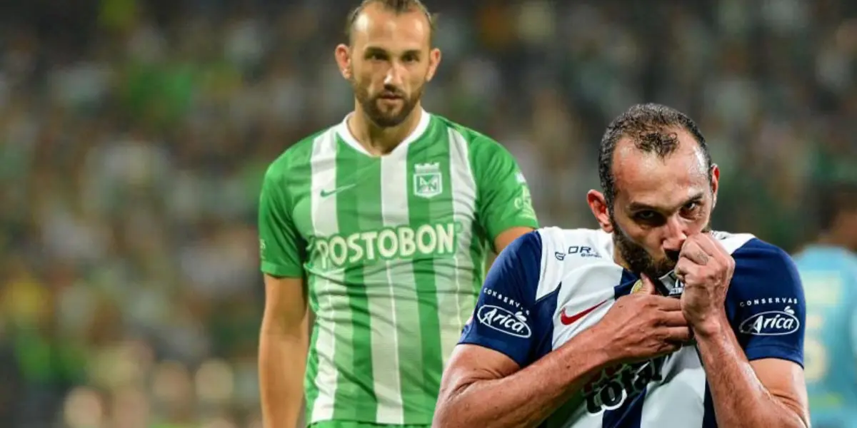 Hernán Barcos con la camiseta de Alianza Lima. FOTO: FutbolRed