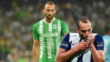 Hernán Barcos con la camiseta de Alianza Lima. FOTO: FutbolRed