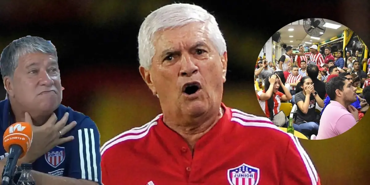 Hernán Darío Gómez dejaría de ser el entrenador de Junior