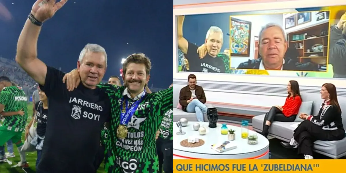 Hernán Darío Herrera en Atlético Nacional fue menospreciado por la prensa hace pocos meses, ahora es aplaudido por todos y esos mismos lo quieren entrevistar.