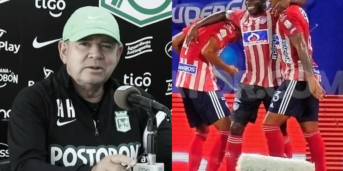 Hernán Darío Herrera desde Atlético Nacional le mandó una indirecta a sus próximos rivales.
