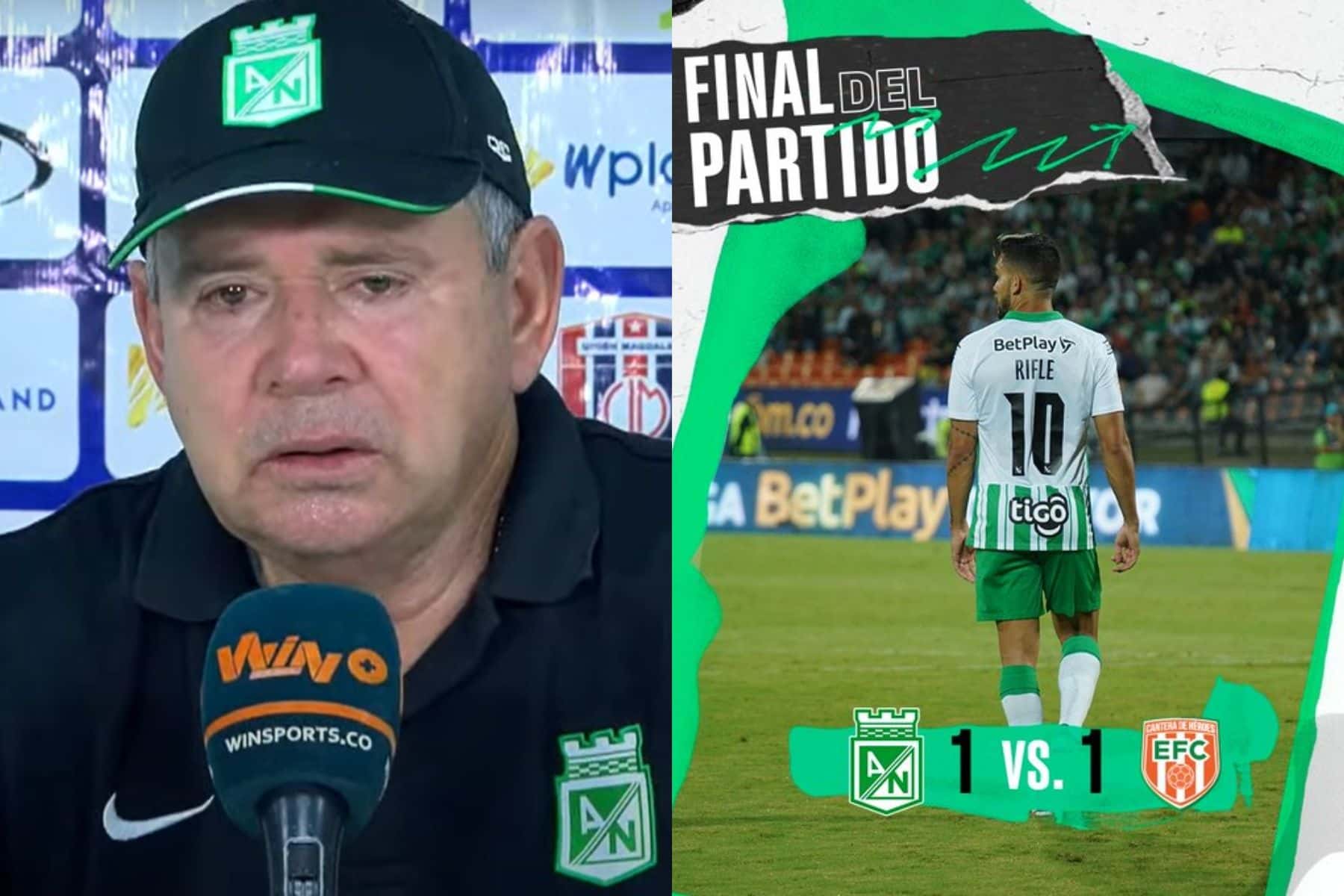 Hernán Darío Herrera decepcionó una vez más en Atlético Nacional y esta vez contra el Envigado FC.