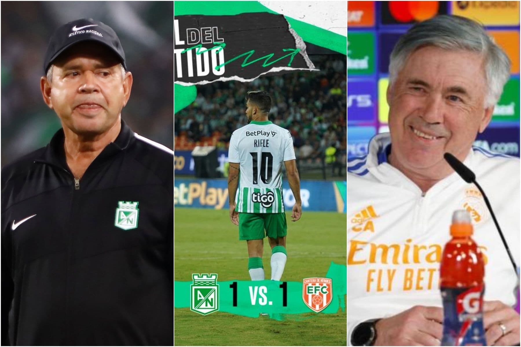 Hernán Darío Herrera se fue otra vez con más dudas que respuestas al mando de la dirección técnica de Atlético Nacional.