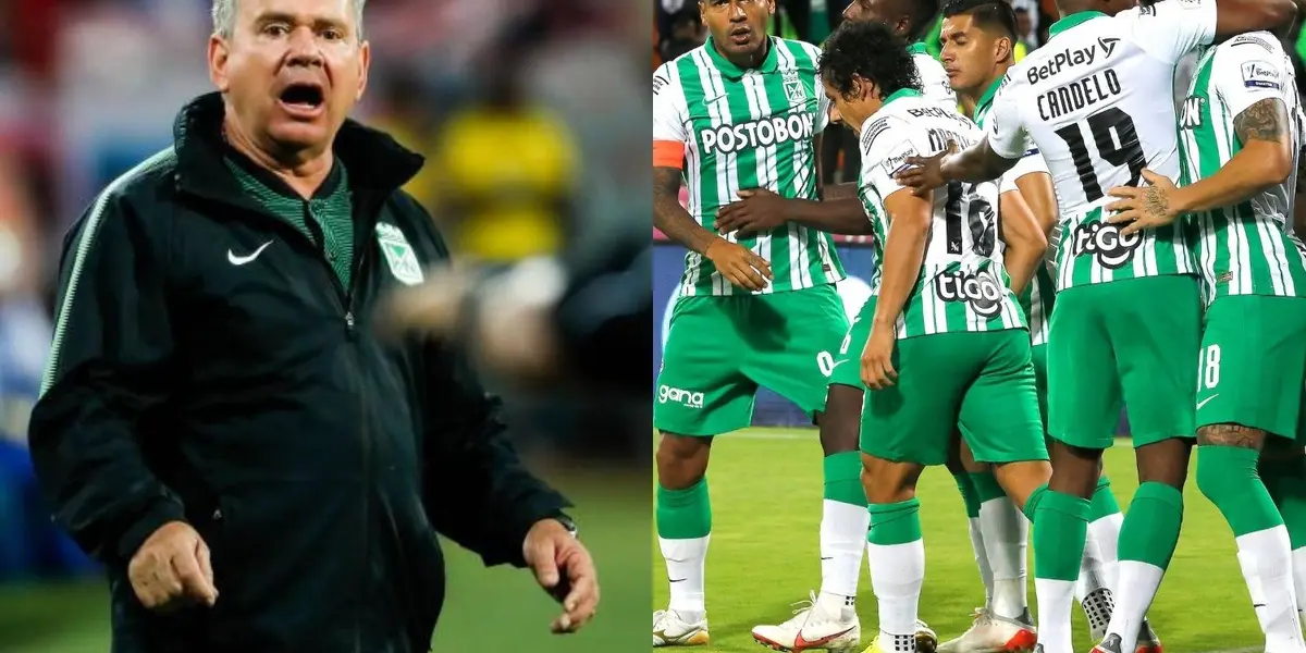 Hernán Darío Herrera se tambalea en su cargo de entrenador en Atlético Nacional.