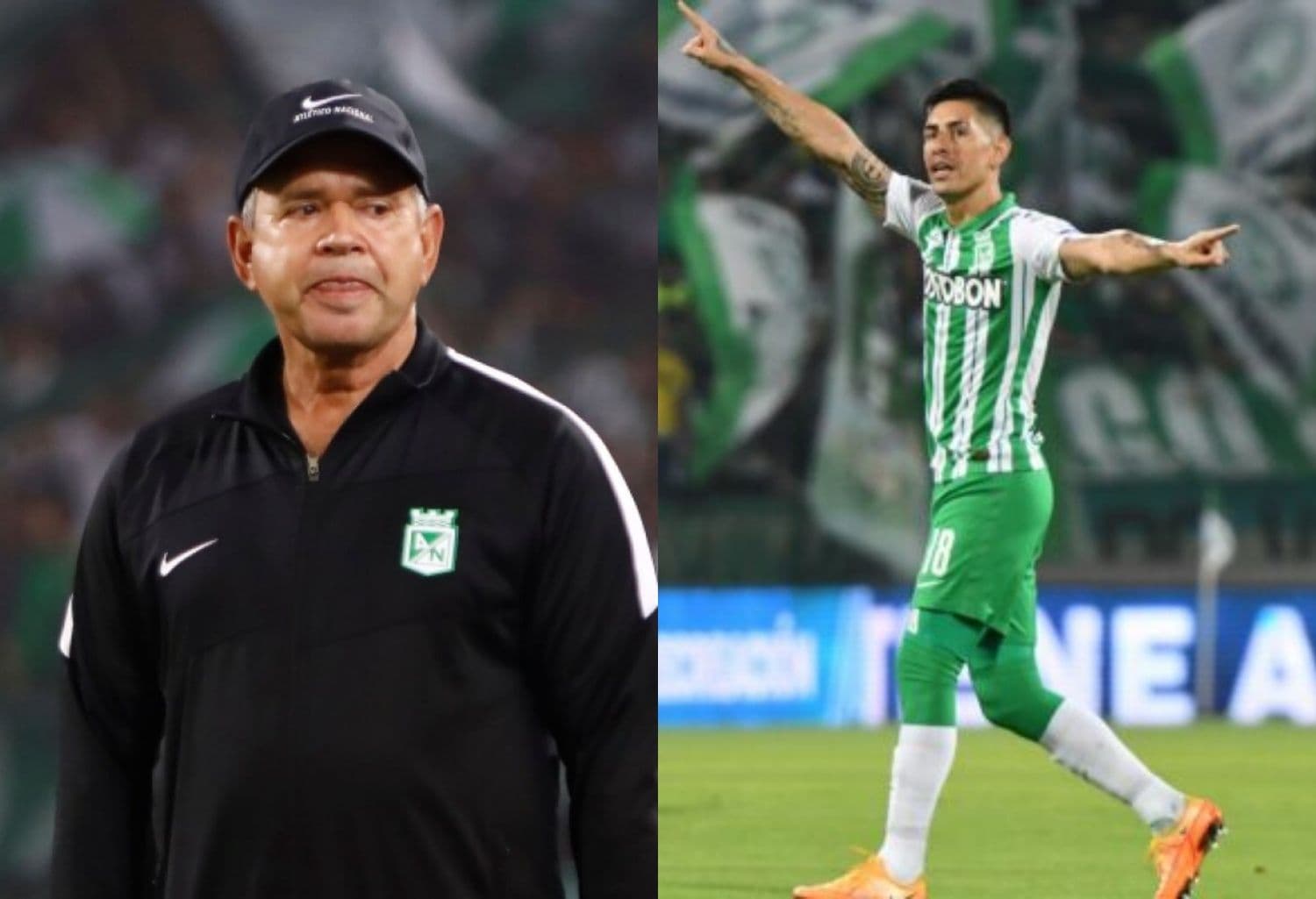 Hernán Darío se alcanzó a ver en una actitud peculiar cuando Emanuel Olivera le marcó gol al Deportivo Pasto.