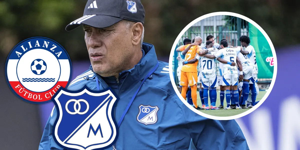 Hernán Torres y sus nuevas palabras tras la derrota sonora de Millonarios en Valledupar Foto: Escudoteca y MFC