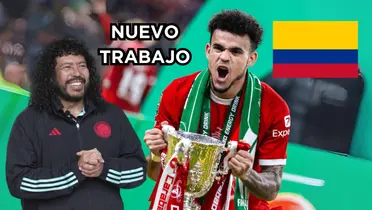 Higuita y Díaz dos referentes de la Selección Colombia en diferentes épocas. Foto FCF y Luis Díaz de Twitter.