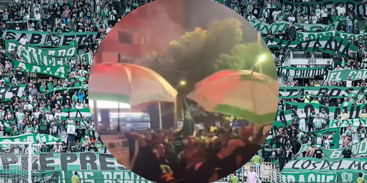 Hinchas de Nacional. Foto: redes de Nacional