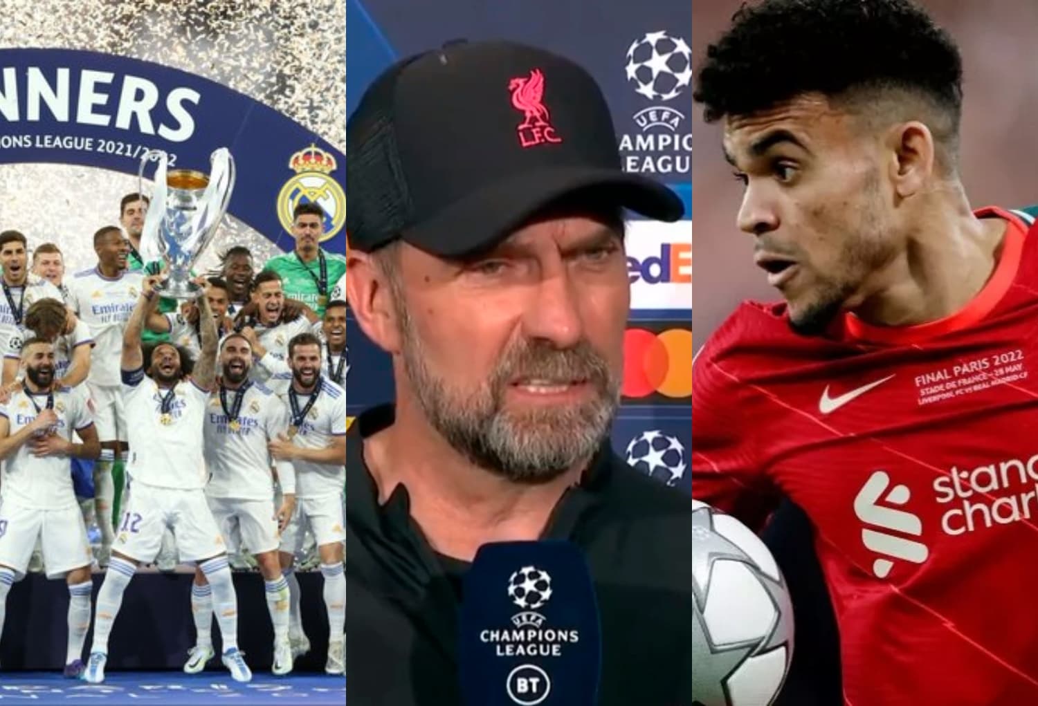 Hubo una parte de la celebración del Real Madrid que no se vio en la televisión, pero dejó una enseñanza para Luis Díaz y todos los jugadores del Liverpool.