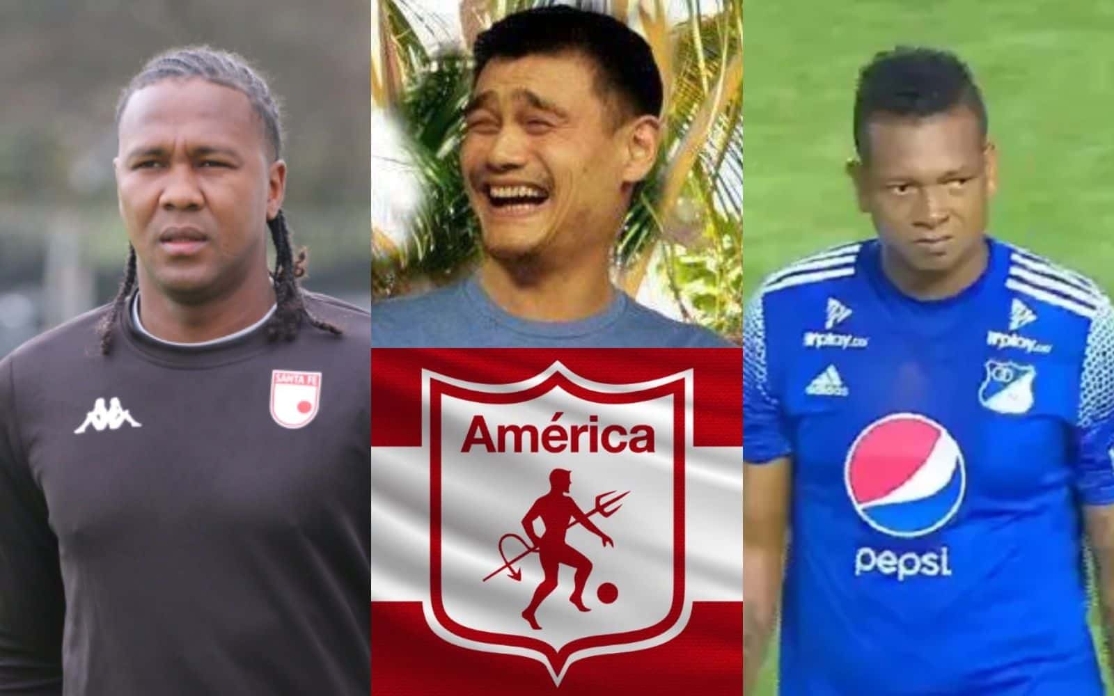 Hugo Rodallega debutó con la camiseta de Independiente Santa Fe en la liga colombiana