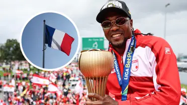 Hugo Rodallega es portada en Francia y mira lo que dicen sobre el goleador del FPC Foto: Pexels e Independiente Santa Fe