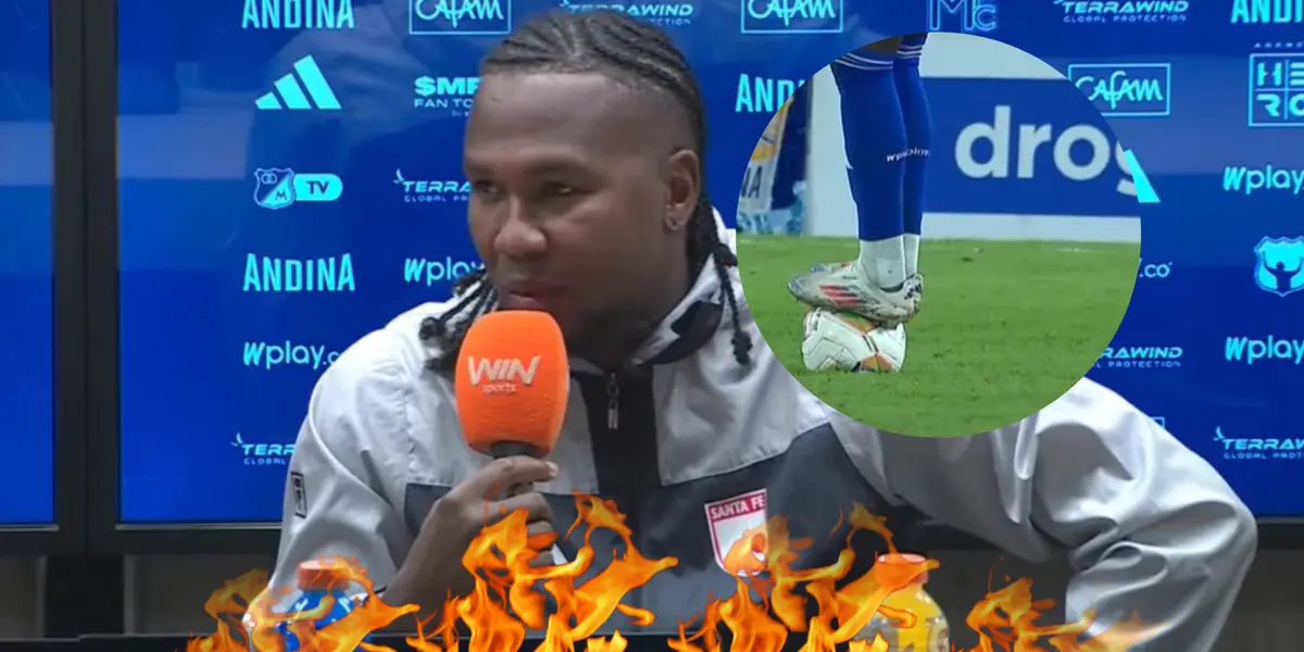 Hugo Rodallega le responde a Neyser Villarreal por la polémica de la noche Foto: Captura de Win Sports y Pexels