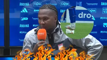 Hugo Rodallega le responde a Neyser Villarreal por la polémica de la noche Foto: Captura de Win Sports y Pexels