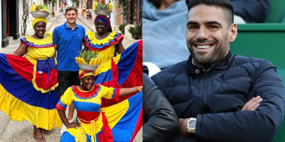 Iker Casillas está en Cartagena y Radamel Falcao sorprendió hace pocas horas en un nuevo destino.