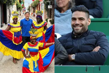Iker Casillas está en Cartagena y Radamel Falcao sorprendió hace pocas horas en un nuevo destino. 