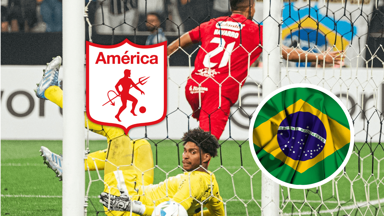 ¡Impresionante gesto de los hinchas del América en Brasil! Así reaccionaron en Argentina Foto: América de Cali, Escudoteca y Pexels