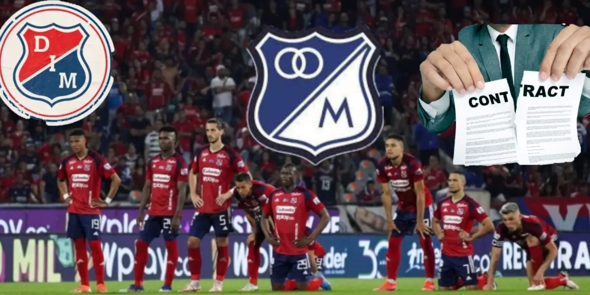 Independiente Medellín de manera sorpresiva perdió a un jugador a última hora 